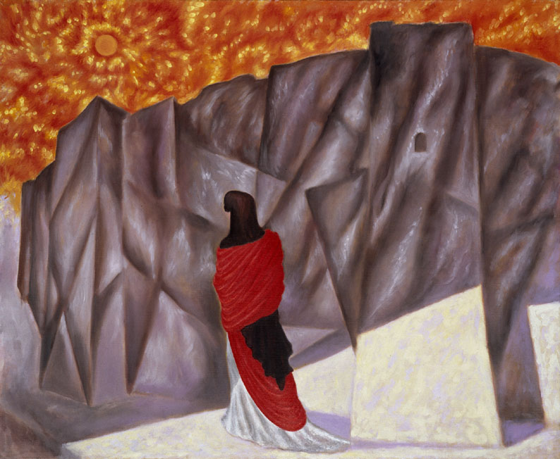 MEDEA olio su tela di Giovanni Truncellito